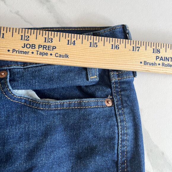 Signature by Levi Strauss Heritage High Rise Straight Leg Jeans Women's Size 33 - Picture 7 of 15